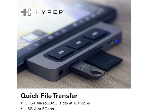 HyperDrive 6-in-1 USB-C Hub for iPad
