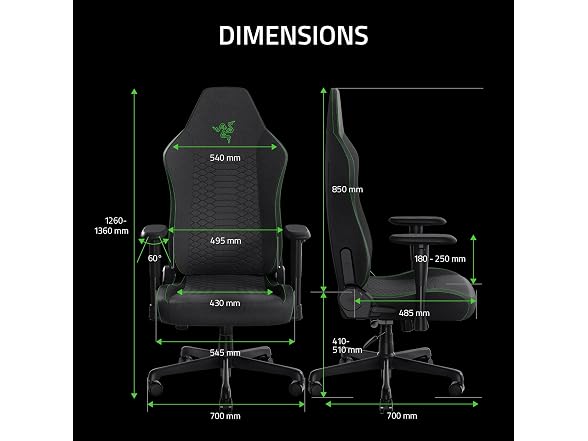 Razer Iskur V2 X L33T Edition Ergonomic Gaming Chair