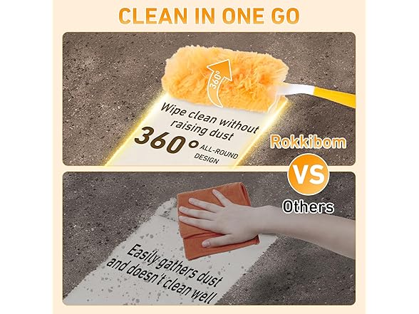 Rokkibom 60pcs Duster Refills