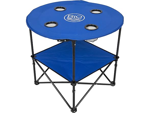 Rio Brands 28" Round Folding Table
