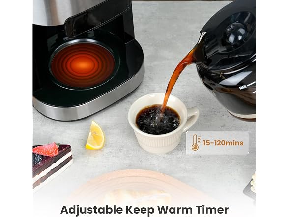 Gevi 10-Cup Coffee Maker + Grinder