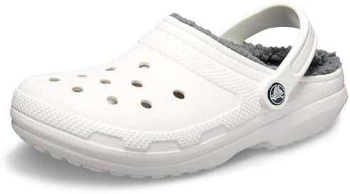 Crocs Classic Lined Unisex Clog White Size M5W7
