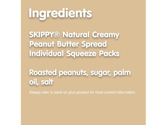 SKIPPY Natural Creamy Peanut Butter Spre