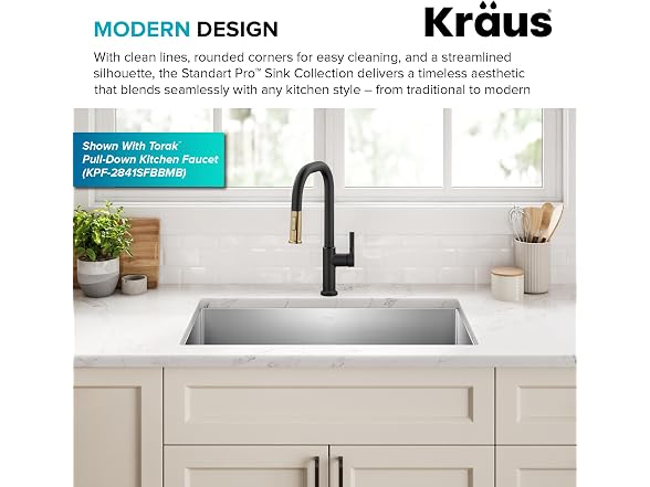 KRAUS Stainless Steel 30 in 16 Gauge