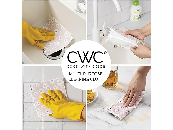 COOK WITH COLOR Swedish Dishcloths