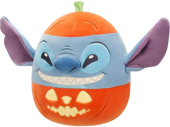 Squishmallows Original 12in Disney Stitch in Pumpkin