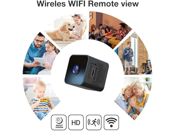 GDENZL Mini Spy Camera 1080P