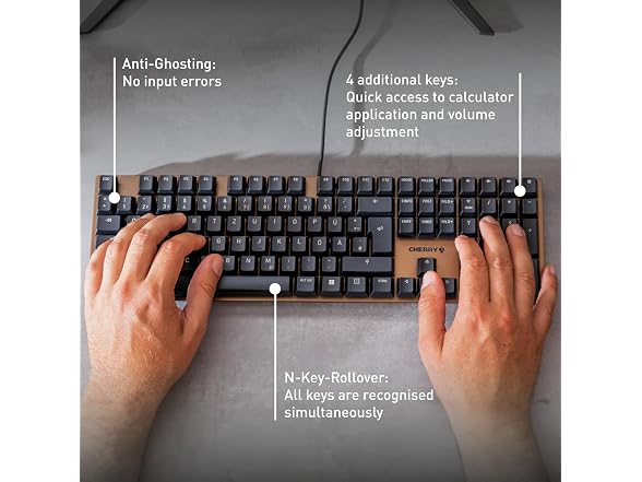 Cherry KC 200 MX Mechanical Office Keyboard