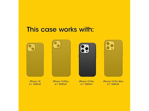 OtterBox Symmetry Series Soft Touch for MagSafe iPhone 15 Pro