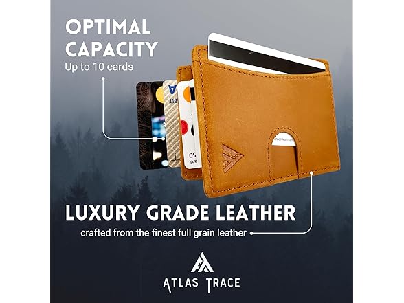 Atlas Trace Minimalist Wallet RFID
