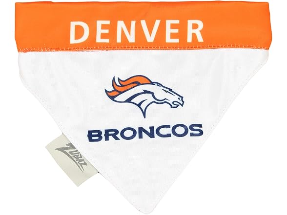 Zubaz NFL Team Reversible Pet Bandana for Do