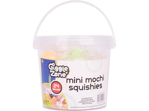 Mini Mochi Squishies - 24 Piece Fidget Toys