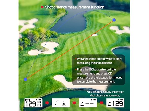 GOLFBUDDY Voice 2S+ Talking GPS Rangefinder