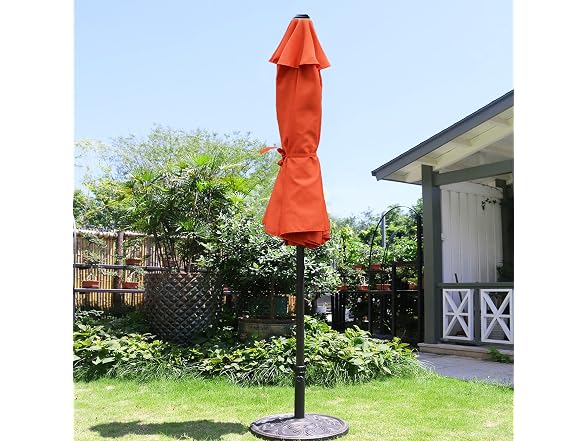 Sunnyglade 9' Patio Umbrella Outdoor (Orange)