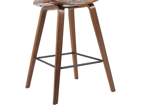 Armen Fox Counter Bar Stool, Walnut