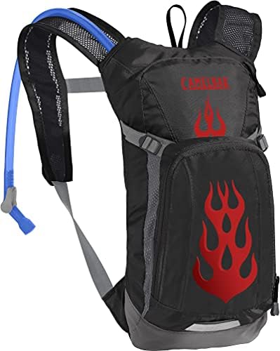 Camelbak M.U.L.E. Kids Hydration Kids Backpack Black/Flames 50 oz