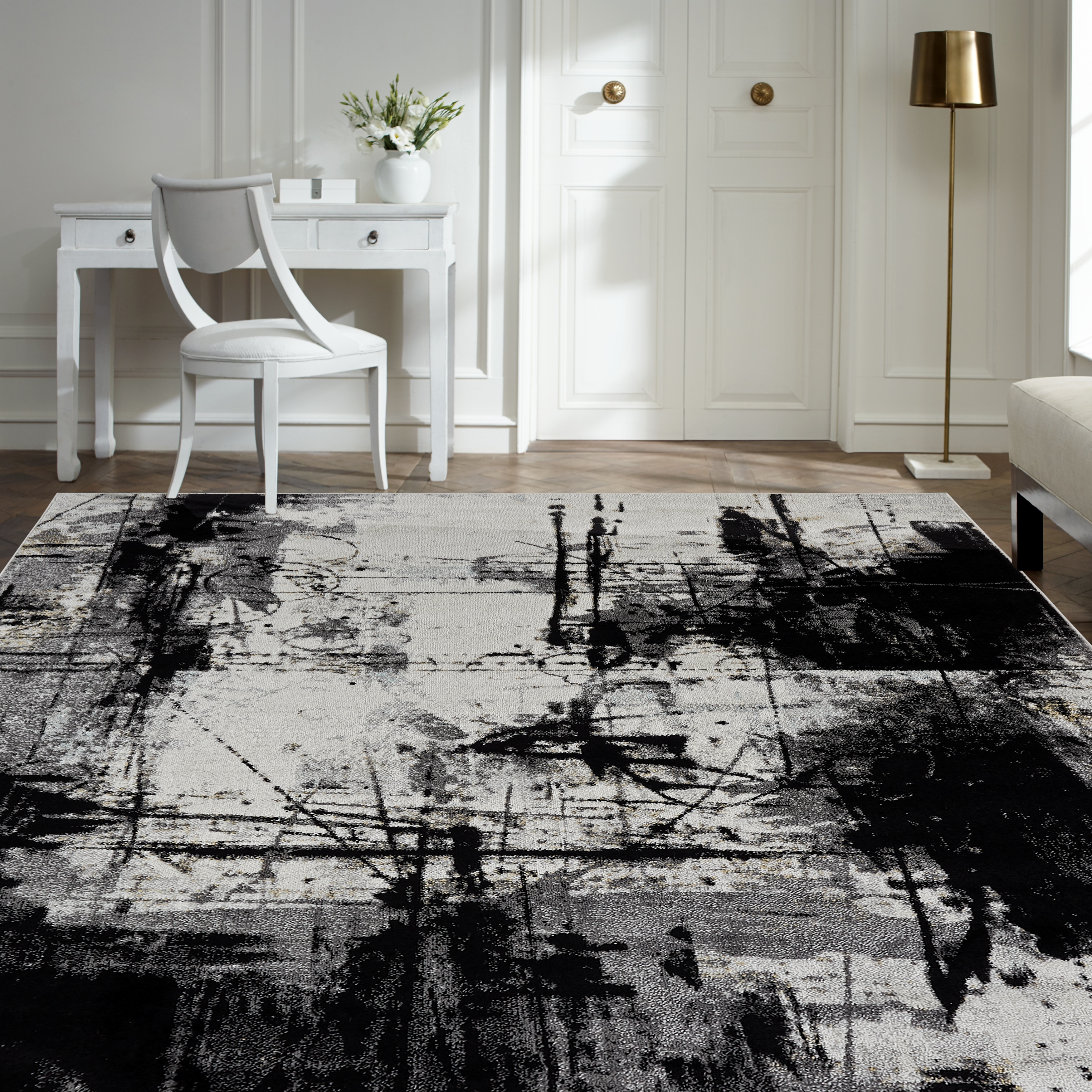 Solstice Abstract Area Rug - Gallery 17