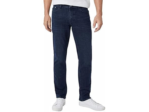 Izod Men (36W x 30L) Comfort Stretch Straight Jean