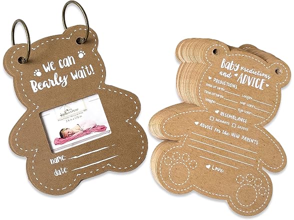 Kate Aspen Teddy Bear Advice Cards and