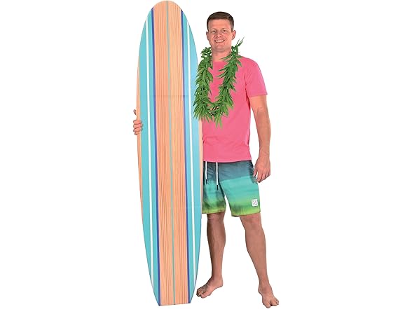 Beistle Tropical Fern Leaf Leis 6-Pack Green