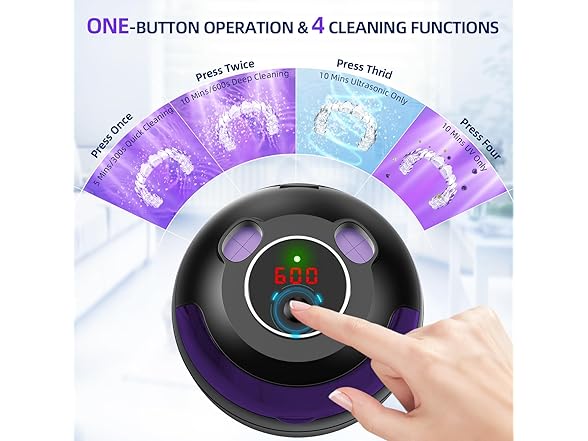 EcoBasic Ultrasonic Retainer Cleaner Machine