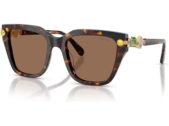 Swarovski SK6041F Low Bridge Fit Sunglasses