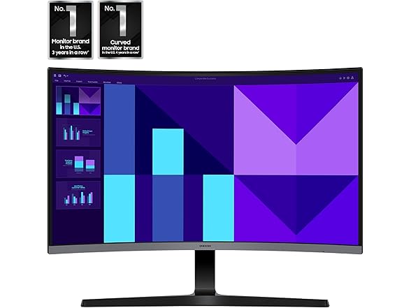 Samsung 32" FHD Curved Monitor | LS32D396GANXZA