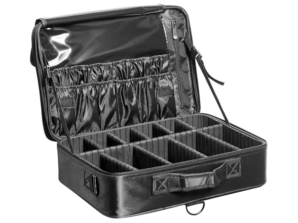 VEVOR Makeup Train Case Large Storage 3