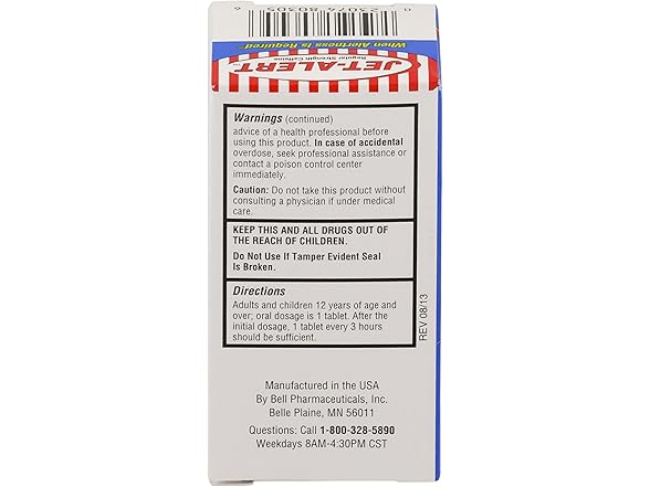 Jet-Alert Caffeine 100mg 120ct 4pk