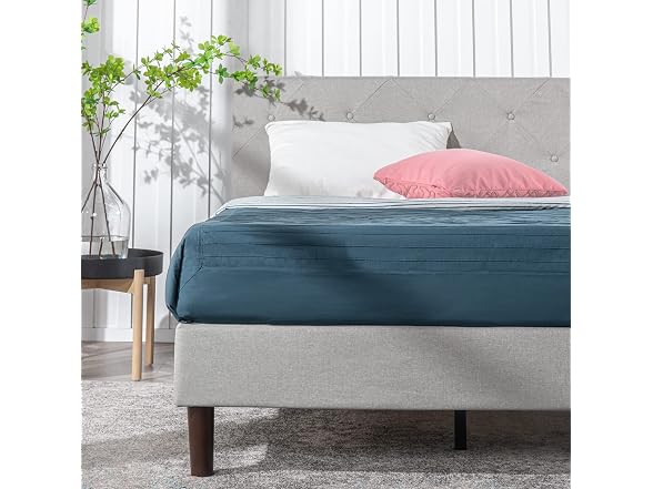 Zinus Shalini Upholstered Platform Bed Frame