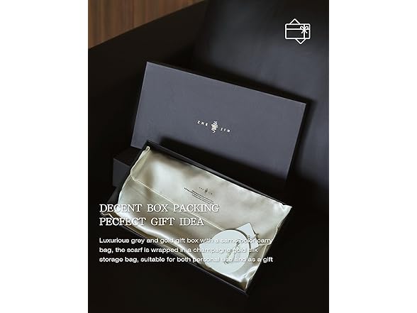 ZHE JIN Mulberry Silk Scarf