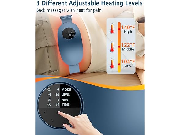 FWV Back Massager with Heat