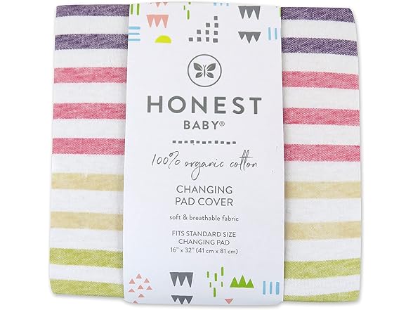 HonestBaby Organic Cotton Changing Pad Cover