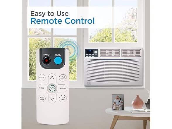 BLACK+DECKER BWAC08WTB 8,000 BTU Window AC