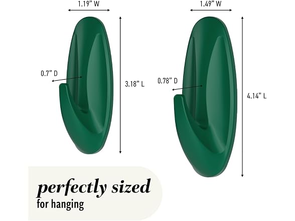 Command Mixed Designer Hook Pack, Watermelon, 10 Hooks