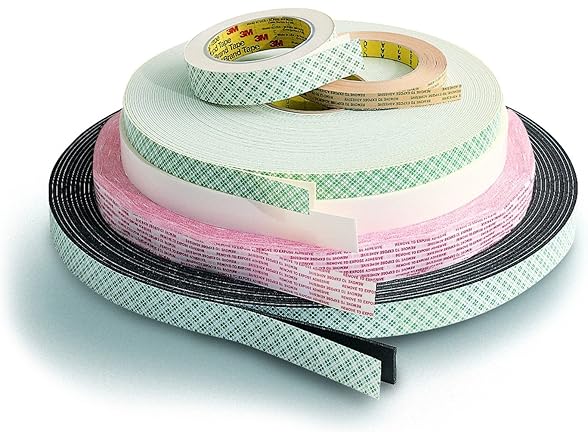 3M Double Coated Urethane Foam Tape 9 rolls, 36yd Roll