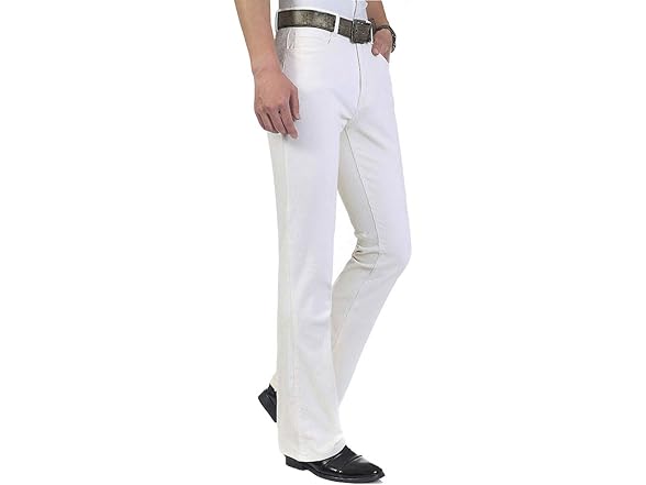 HAORUN Men's (34) Men Corduroy Bell Bottom Flares