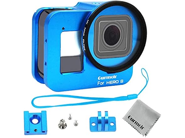Gurmoir Metal Case for Gopro Hero 8