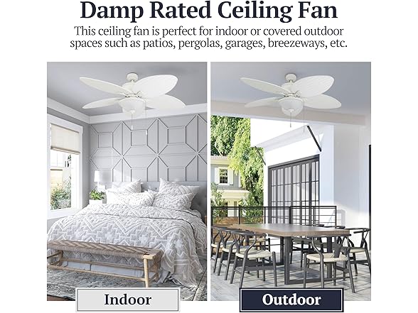 Prominence Home Solana 52" Tropical Ceiling Fan