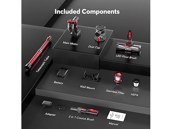 Comvtu Rechargeable Vacuum Cleaner