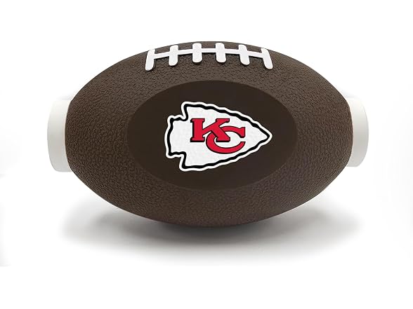 Pets First NFL Kansas City Chiefs Football Treat Toy