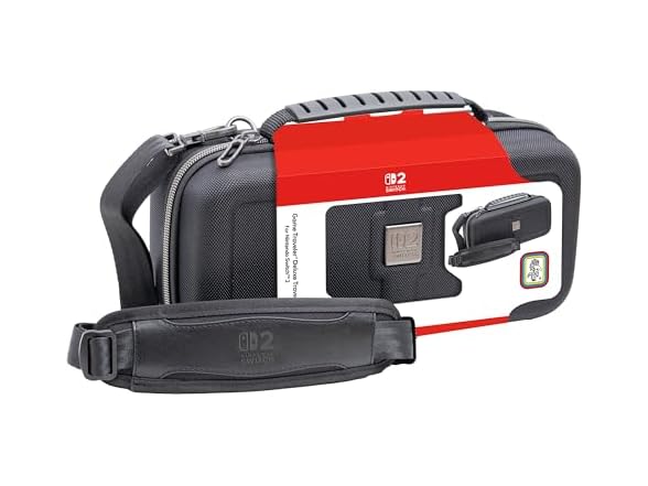 Game Traveler Deluxe Travel Case for Switch Systems
