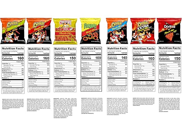 Frito-Lay Flamin' Hot Mix, Variety Pack (Pack of 21)