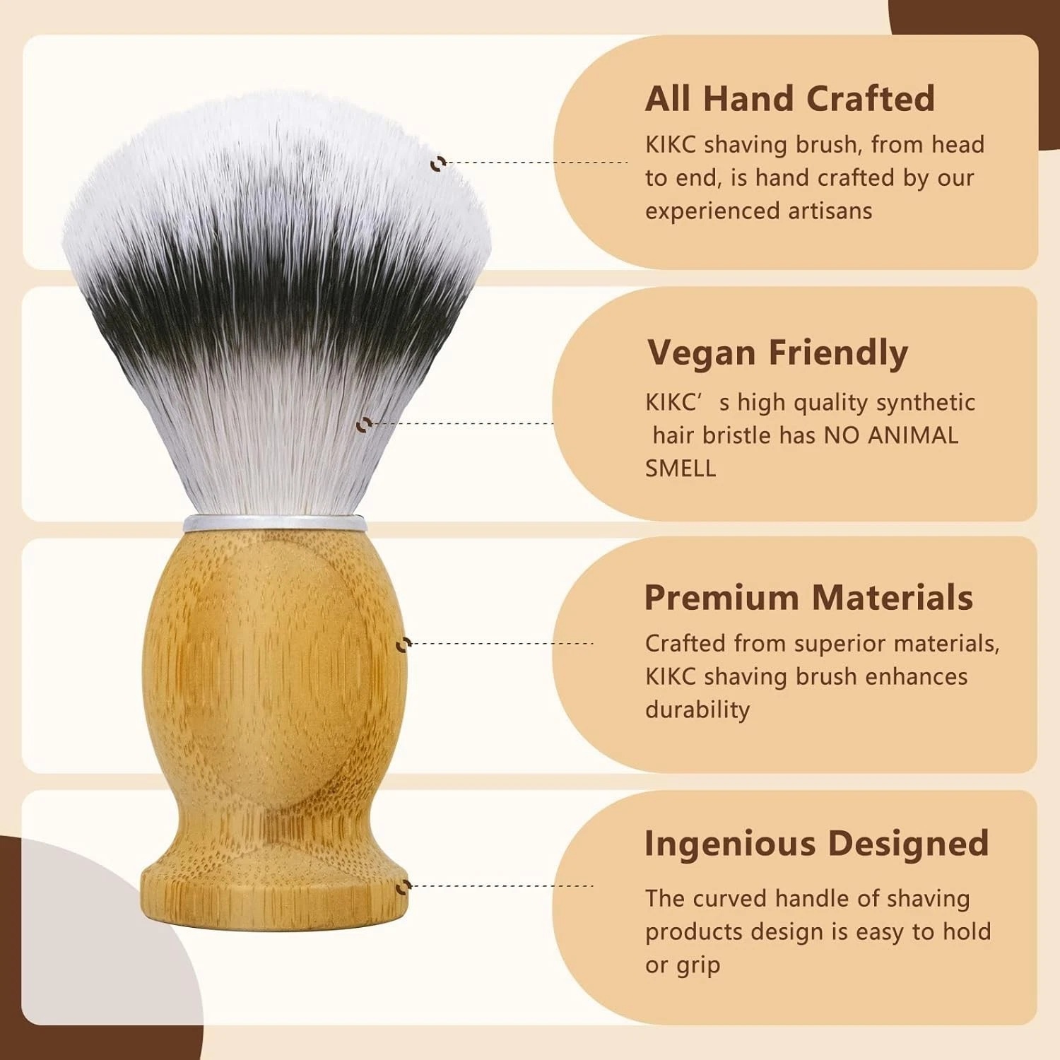 3 in 1 Shaving Brush & Bowl Kit - Gallery 12