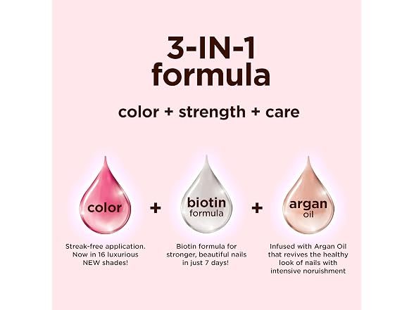 Sally Hansen Color Therapy Nail Polish Biotin