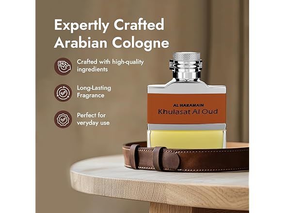 Al Haramain Khulasat Al Oud - Cologne for Men