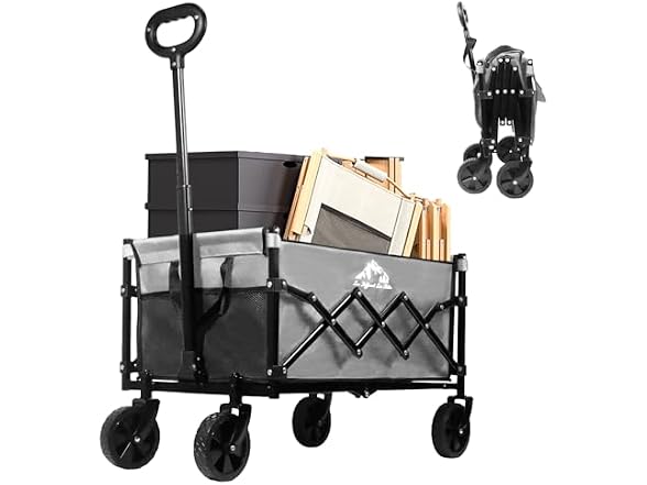 VOYSIGN Collapsible Wagon Cart 352LBS