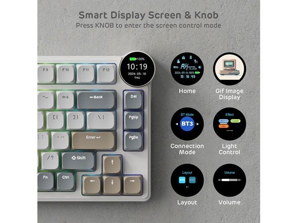 RK N80 Low Profile Mechanical Keyboard