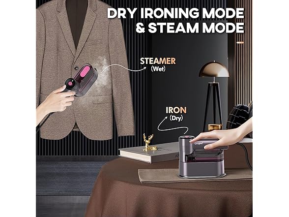 Quuejenl Portable Travel Steamer
