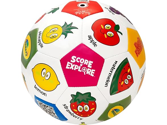 Crayola Official Soccer Ball Fruits Size 5